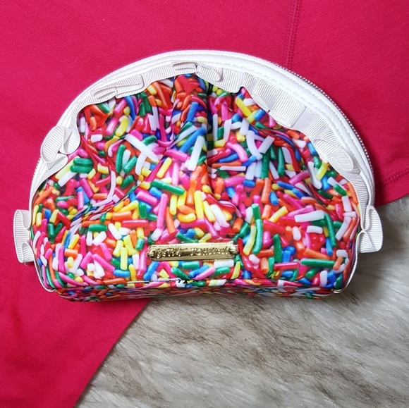betsey johnson luggage sprinkles